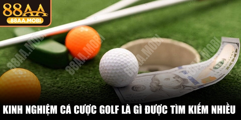 Kinh nghiệm cá cược golf là gì được tìm kiếm nhiều trên các diễn đàn
